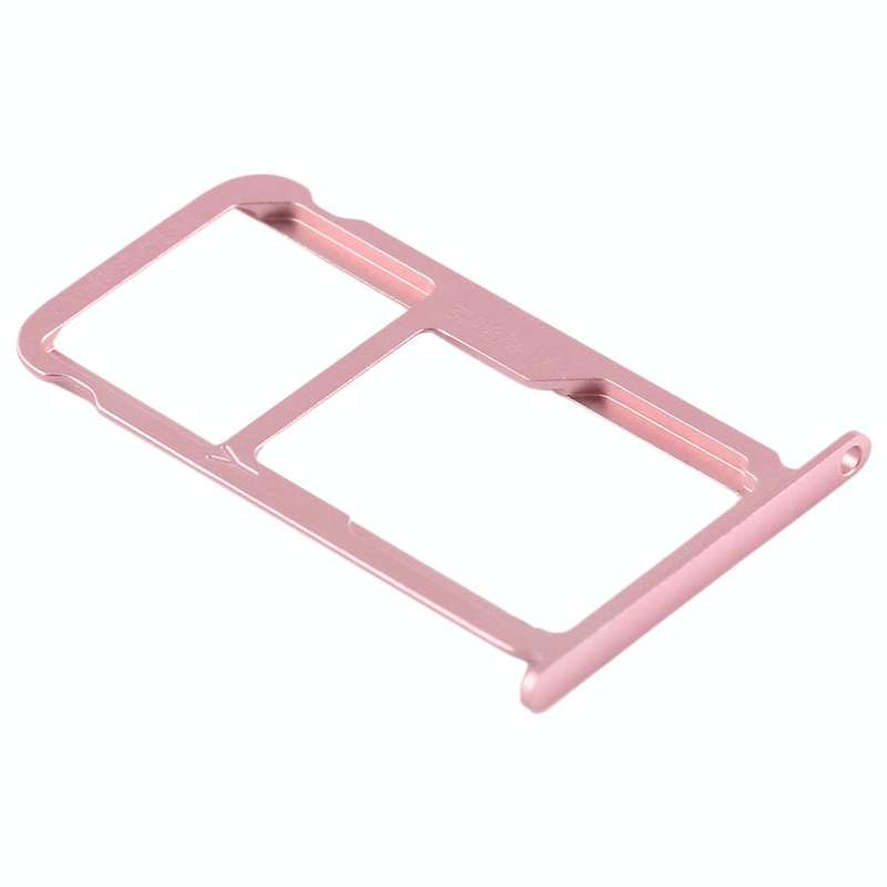 SIM Card Tray + SIM Card Tray / Micro SD Card for Huawei Honor 8 (Pink)
