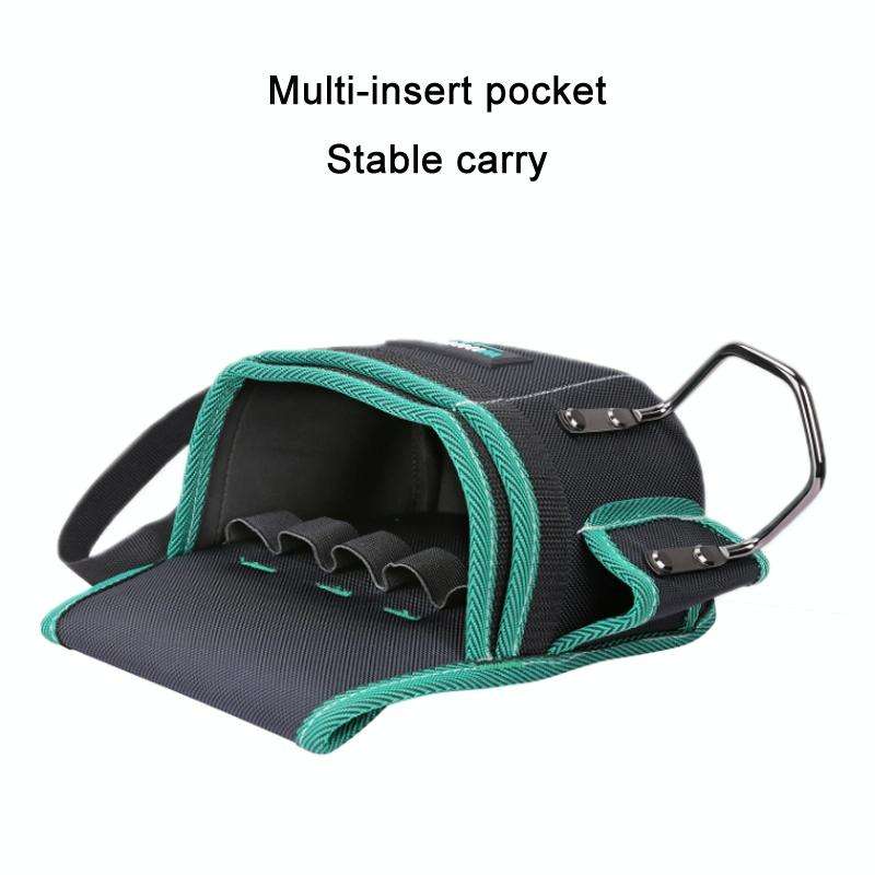 WINHUNT Multifunctional Canvas Electrician Tool Durable Storage Bag, Series: WH144