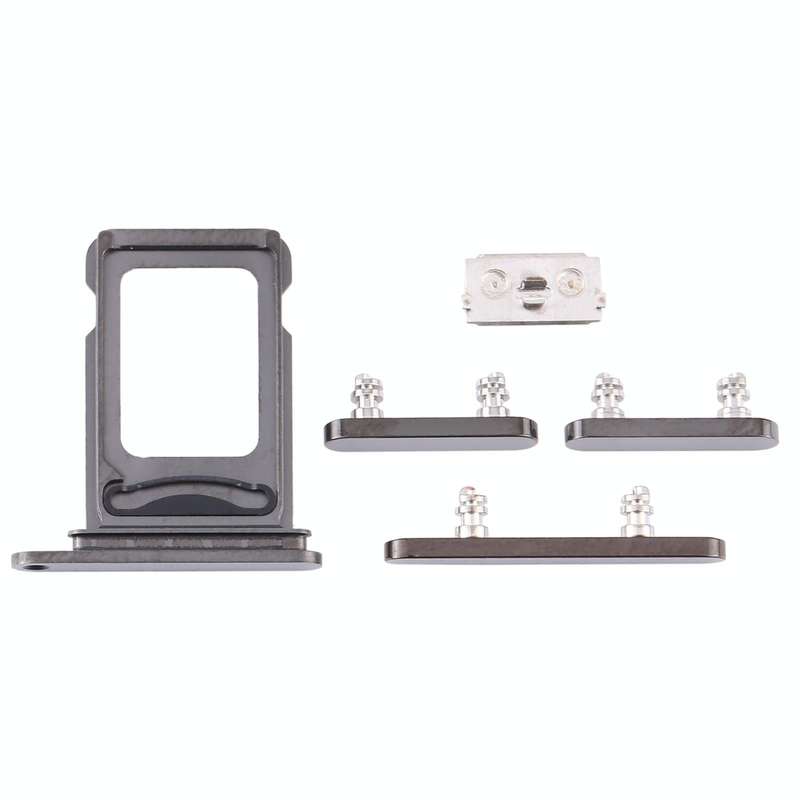 SIM Card Tray + SIM Card Tray + Side Keys for iPhone 12 Pro Max(Graphite)
