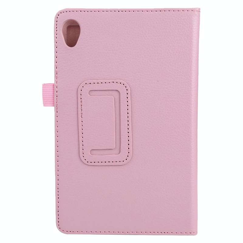 For Lenovo Tab M8 Litchi Texture Solid Color Horizontal Flip Leather Case with Holder & Pen Slot(...