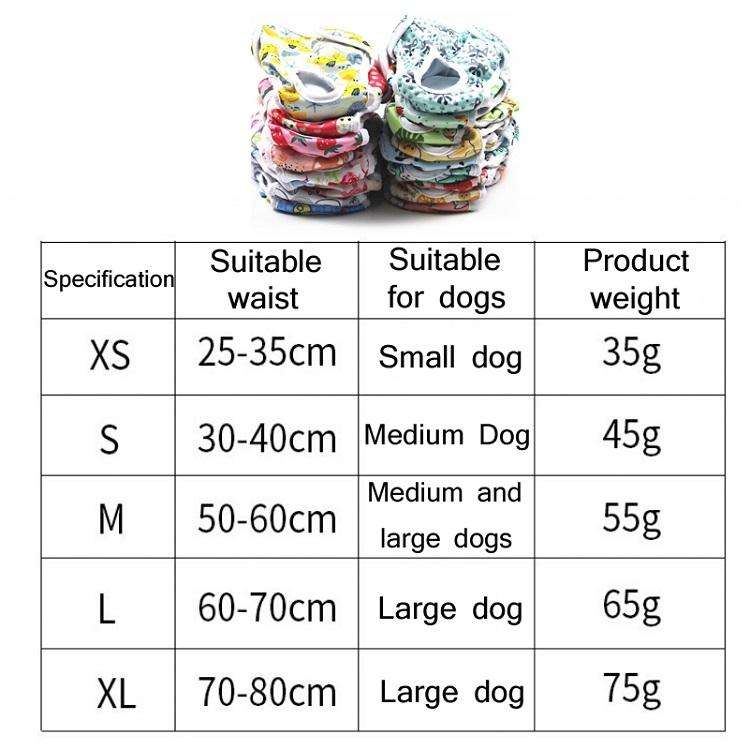 Female Dog Physiological Pants Dog Estrus Anti-Harassment Pants, Size: XS(Little Monkey)