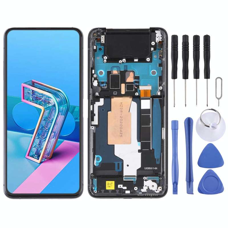 Original 90Hz AMOLED LCD Screen for Asus Zenfone 7 Pro / Zenfone 7 ZS670KS ZS671KS Digitizer Full...