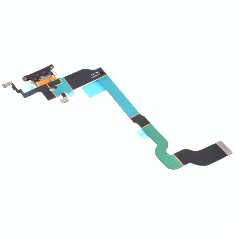 Original Charging Port Flex Cable for iPhone X (Black)