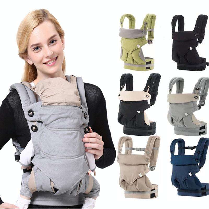 Four Seasons Multifunctional Baby Carrier(Breathable Blue)
