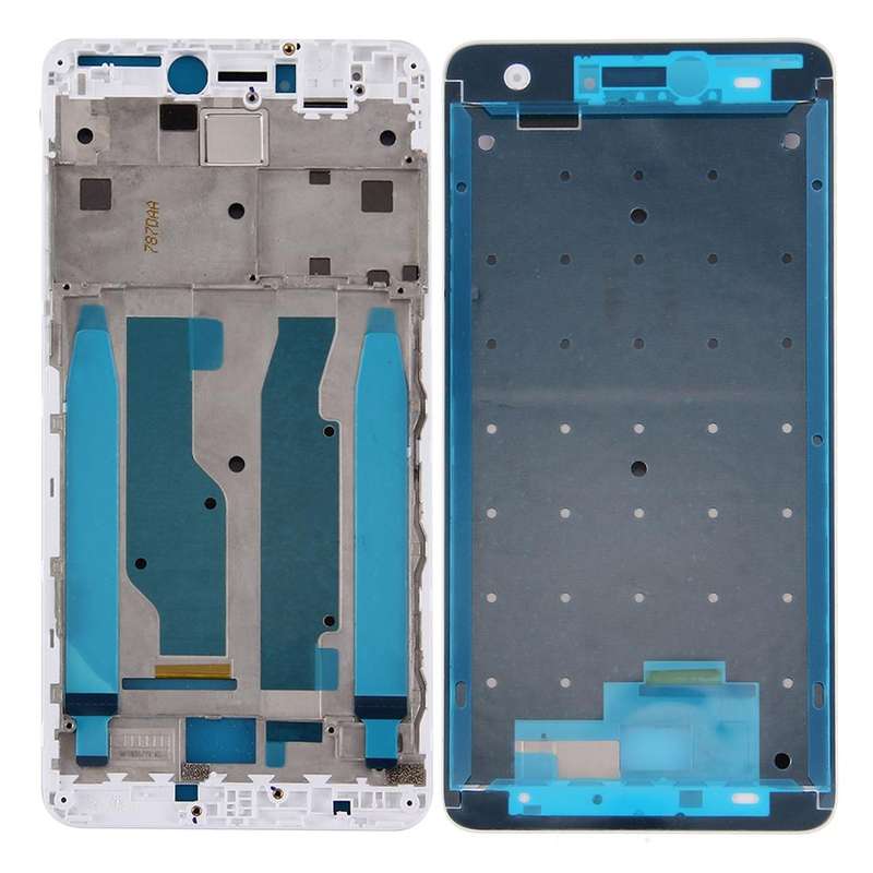For Xiaomi Redmi Note 4X Front Housing LCD Frame Bezel(White)
