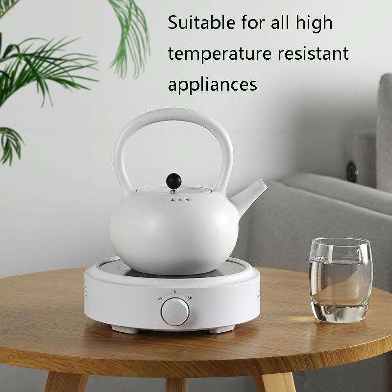 Mini Small Electrical Ceramic Stove Tea Cooker Induction Cooker, CN Plug(Black)