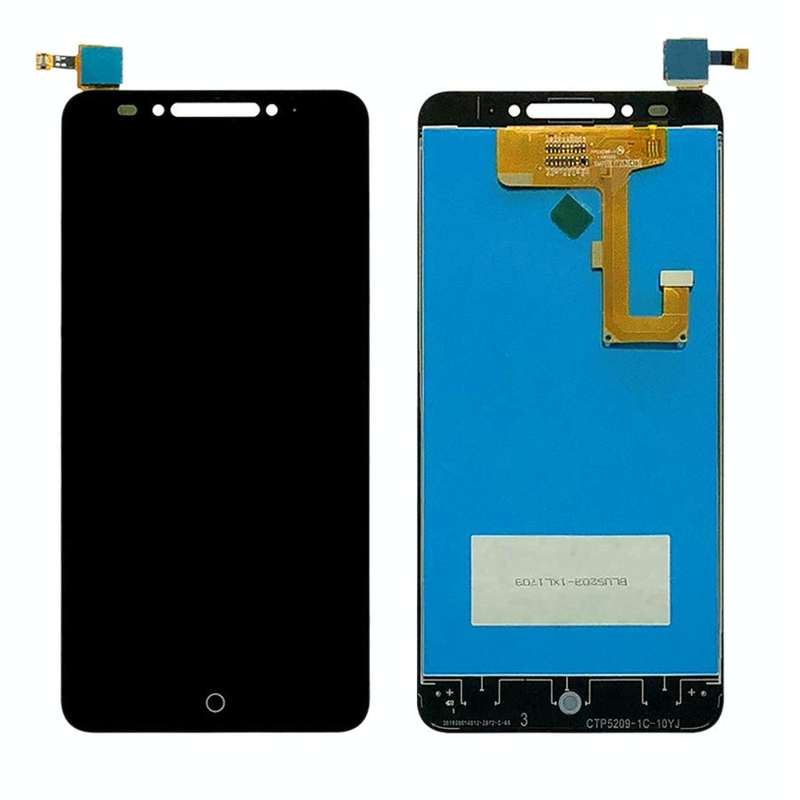 OEM LCD Screen for Alcatel A5 5085Y Digitizer Full Assembly with Fingerprint Button (Black)