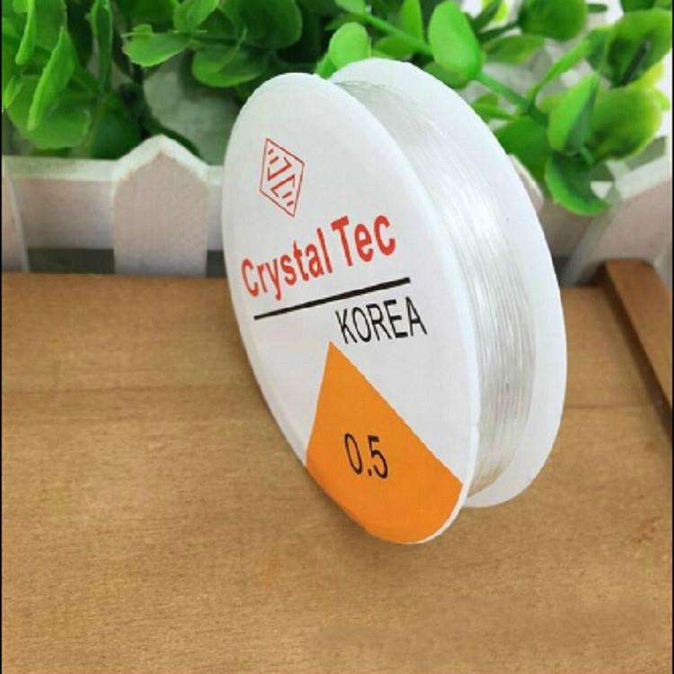 5 PCS Transparent Fishing Line Elastic Line DIY Handmade Jewelry Accessories Material Beads Bead ...