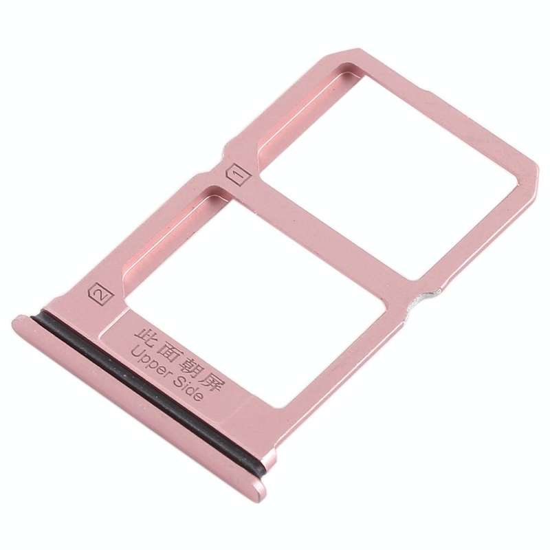 For Vivo X9s 2 x SIM Card Tray (Rose Gold)