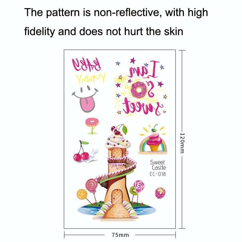 20 PCS Waterproof Sweatproof Cartoon Child Tattoo Stickers(EC-035)