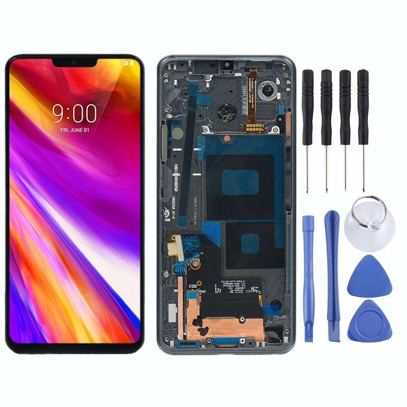 Original LCD Screen for LG G7 ThinQ / G710 G710EM G710PM G710VMP Digitizer Full Assembly with Fra...