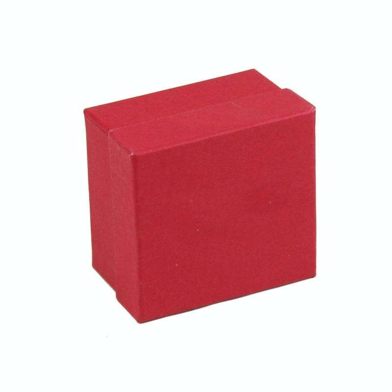 3 PCS Exquisite Silver Jewelry Packaging Gift Box,Random Color Delivery (7.5x7.5cm Square Box)