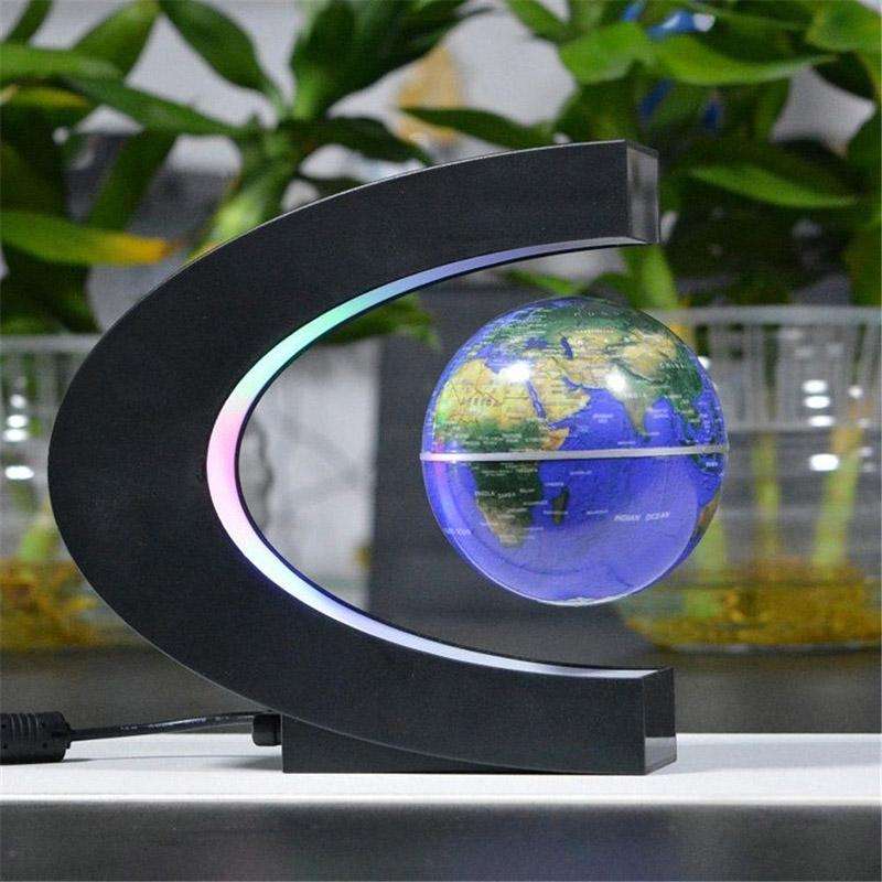 Electronic Magnetic Floating Globe with Multicolor LED