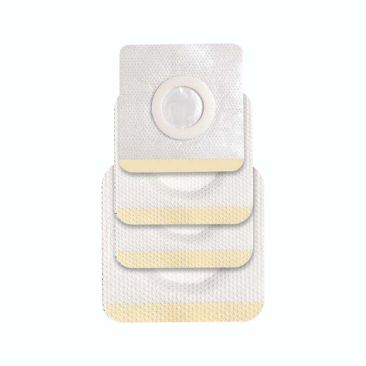 100 PCS 043 Square Breathable Non-woven Fabric Adhesive Wound Dressing Pad, Size:6 x 6 x 2cm(White)