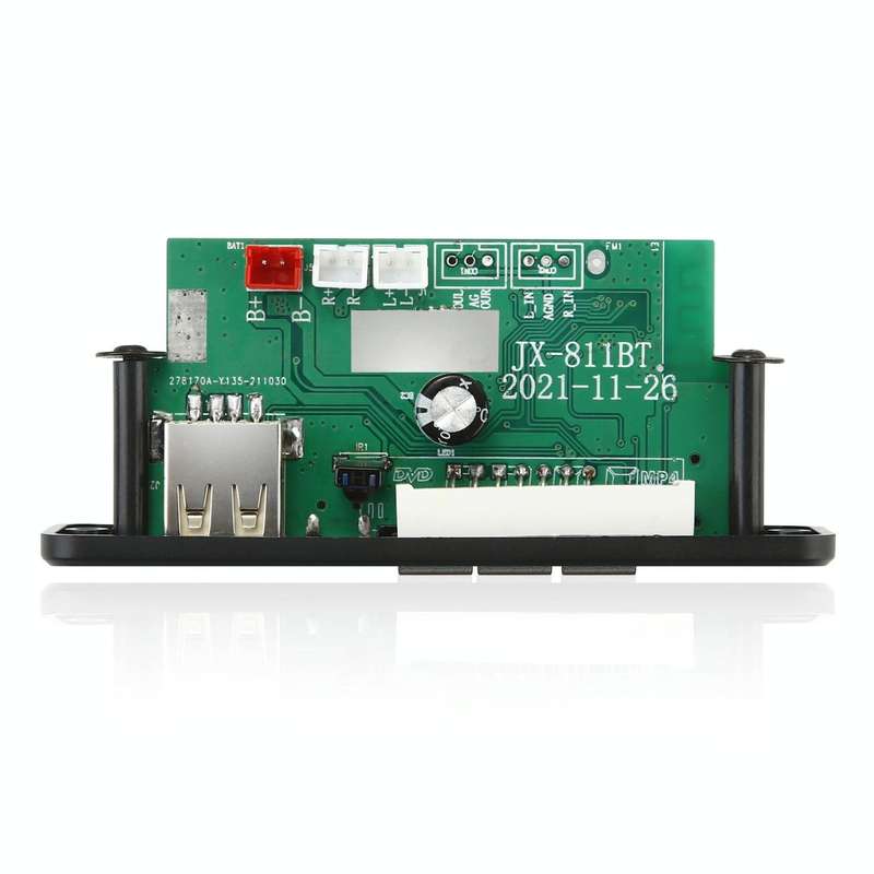 811BT 12V 2 x 20W Amplifier Bluetooth MP3 Decoding Board(Black)