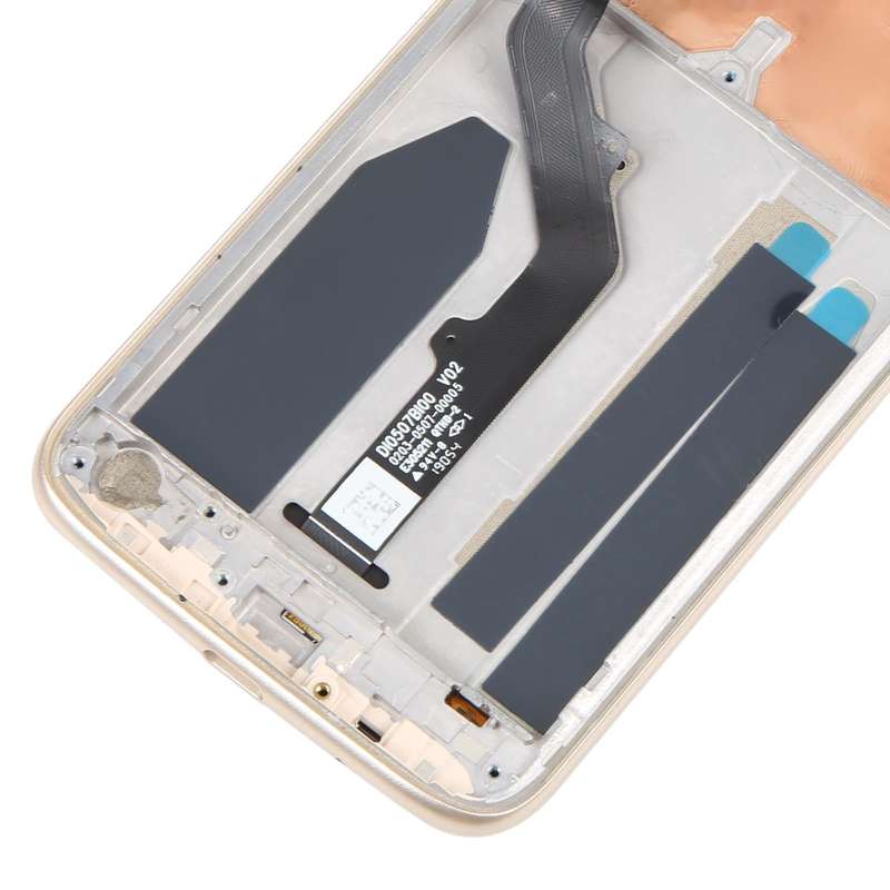 Original LCD Screen For Motorola Moto G6 Play Digitizer Full Assembly With Frame(Gold)