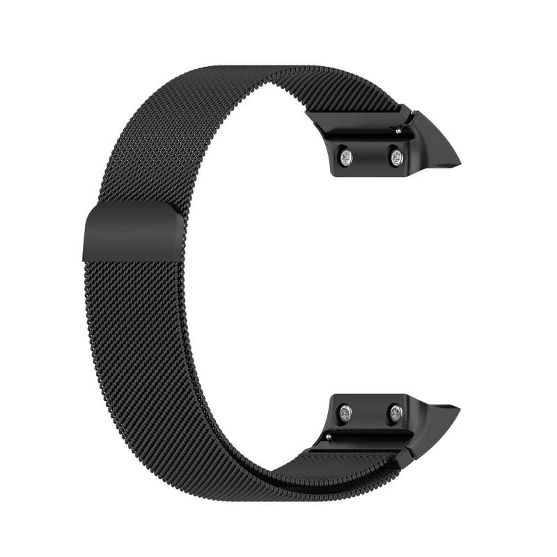 For Garmin Forerunner 35 / 30 Milanese Watch Band(Black)