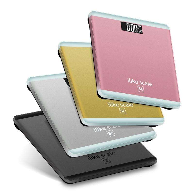 ISCALE SE Human Body Intelligent Electronic Scale Household Weight Scale Adult Body Fat Scale(Spa...