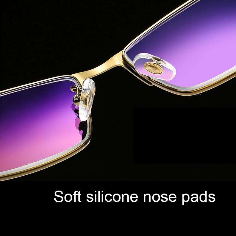 Dual-purpose Photochromic Presbyopic Glasses, +2.00D(Gold)