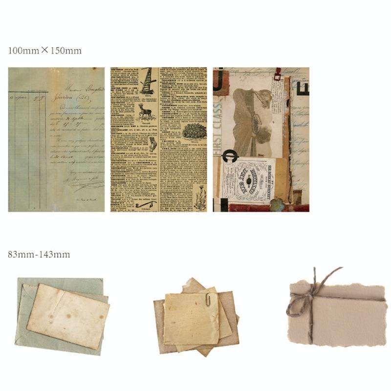 2sets 30 In 1 Vintage Collection Room Series Handbook Stickers Notes Packet(Old Favorites)