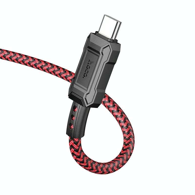 hoco X94 Leader 60W USB-C / Type-C to USB-C / Type-C Charging Data Dable, Length:1m(Gold)