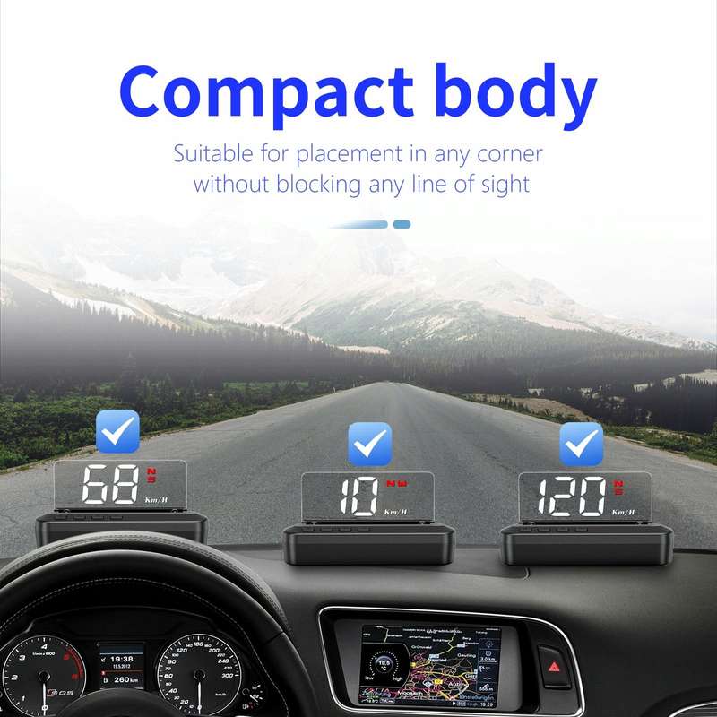 G100 Car HD GPS Head-Up Display HUD System