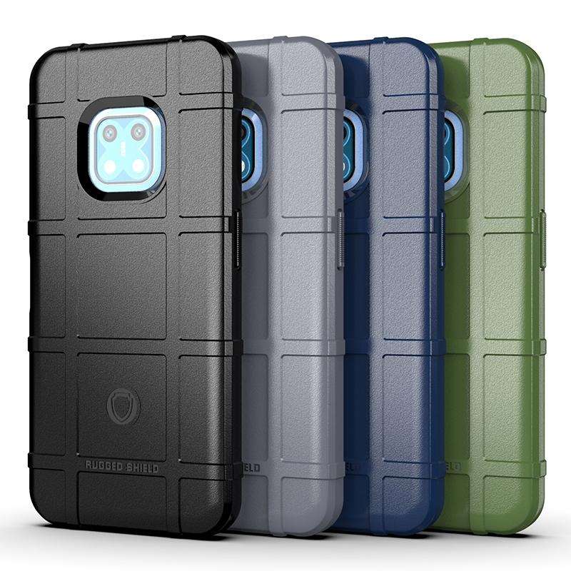 For Nokia XR20 Full Coverage Shockproof TPU Case(Black)