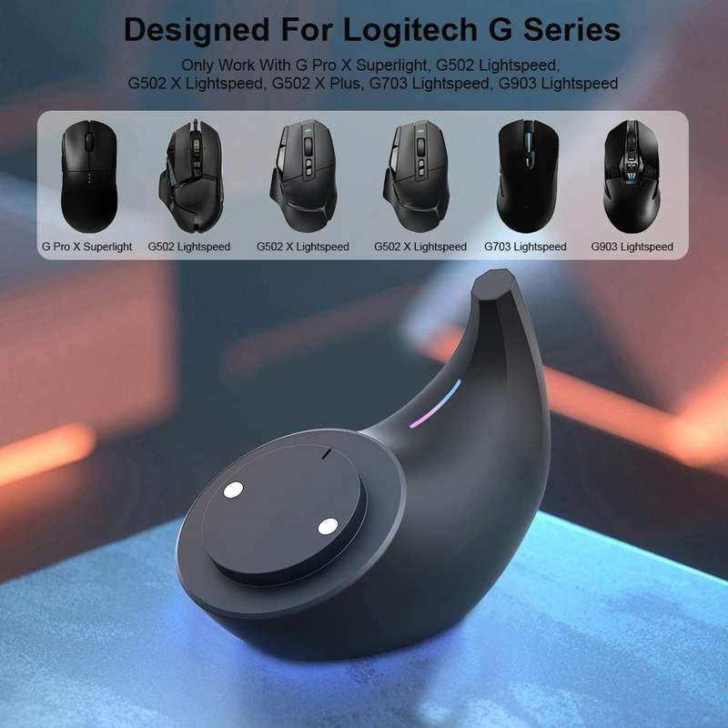For Logitech G502 /G703/G903 Wireless Mouse Charging Dock
