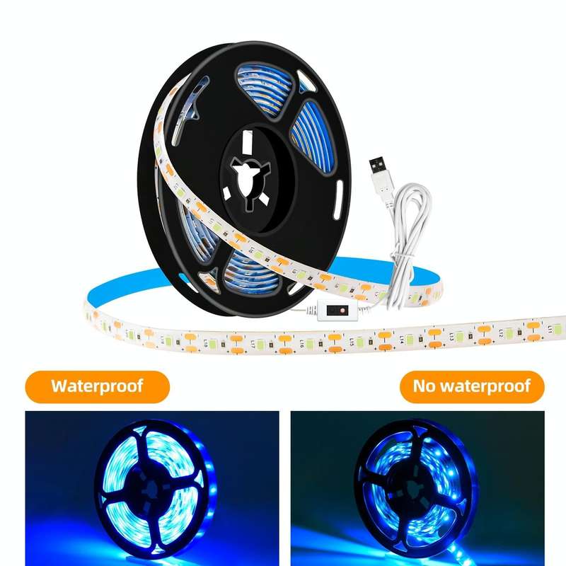 3m Non-waterproof Plant Growth Lamp LED Light Strip Hand Sweep Dimming Full Spectral Plant Fill L...