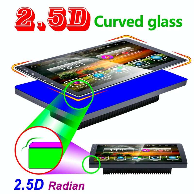 HD 9 inch Universal Car Android 8.1 Radio Receiver MP5 Player, Support FM & Bluetooth & TF Card &...