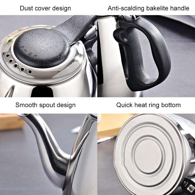 304 Stainless Steel Kettle Small Teapot, Specification:1.2L