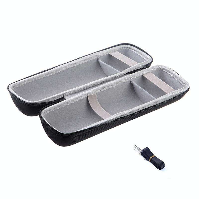 2 in 1 Hard PU Carry Zipper Storage Box Bag + Soft Silicone Cover for JBL Charge 3 Bluetooth Spea...