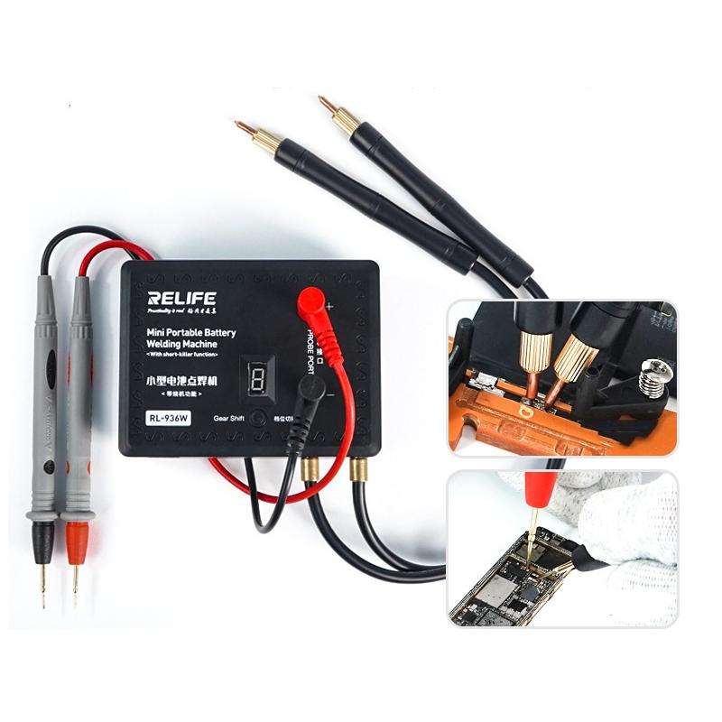 RL-936W Mobile Phone Repair Battery Handheld Spot Welder, Specification: Spot Welding Pen + Fixed...