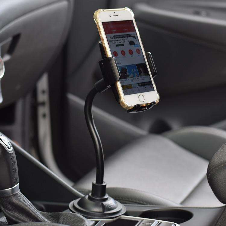 Air Inlet Cup Seat 2 In 1 Universal Long Hose Car Mobile Phone Bracket