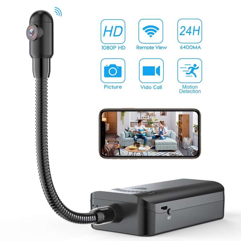 SG601 1080P HD WiFi Snake Tube Camera, Support Motion Detection, EU Plug