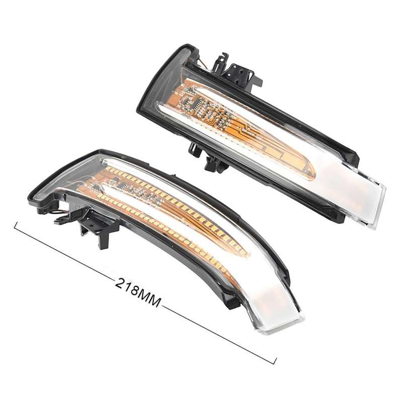 1 Pair For Mercedes-Benz A Class W176 2013-2017 Car Dynamic LED Turn Signal Light Rearview Mirror...