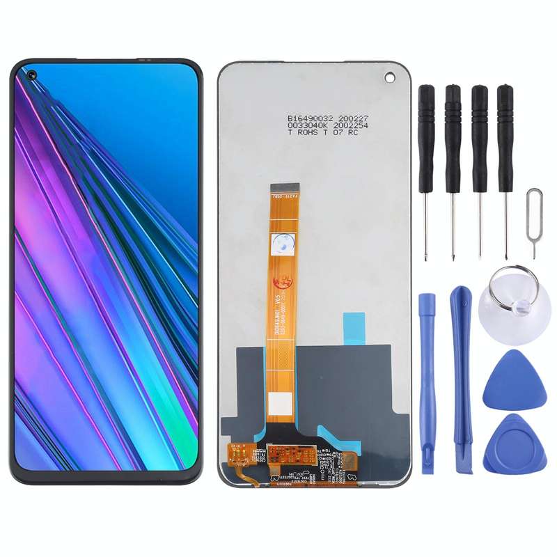 LCD Screen and Digitizer Full Assembly for OPPO A74 5G / A54 5G CPH2195 / A93 5G PCGM00, PEHM00