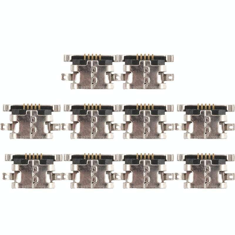 10 PCS Charging Port Connector for Xiaomi Redmi 6 Pro / Redmi Note 4 / Redmi Note 4X / Redmi 4 Prime