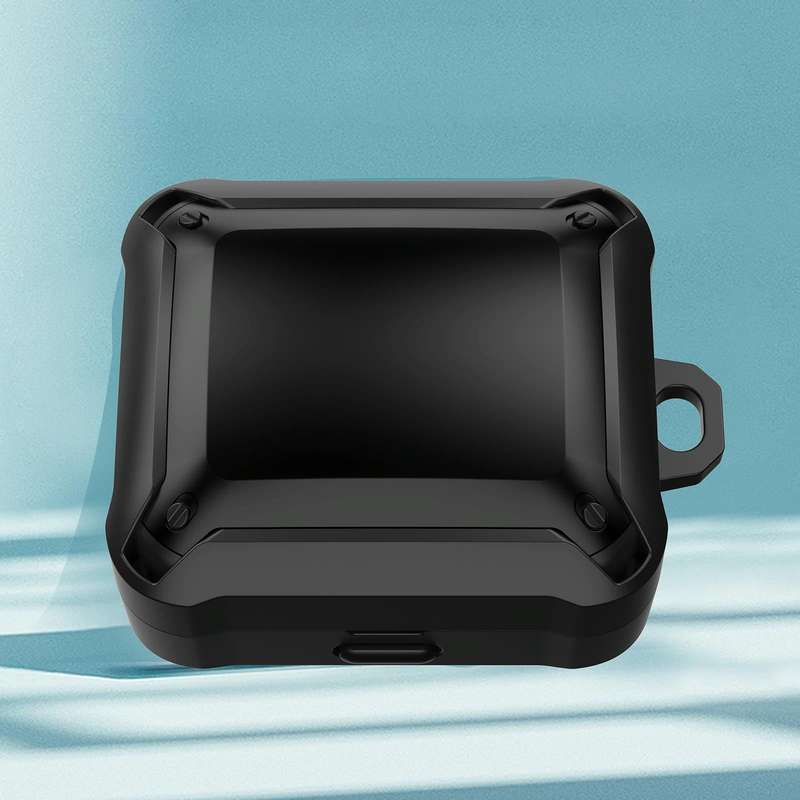 For Sony LinkBuds WF-L900 TPU+PC Wireless Earphone Protective Case Cover(Black)