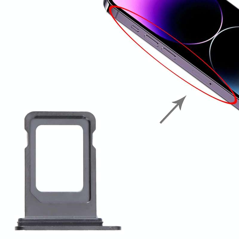 SIM Card Tray for iPhone 14 Pro (Black)