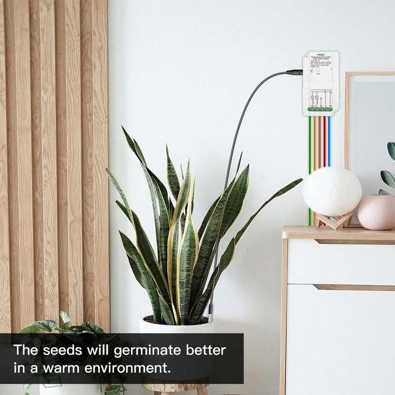 Temperature Probe Tuya Dual-way Temperature and Humidity Switch Timer Smart Switch