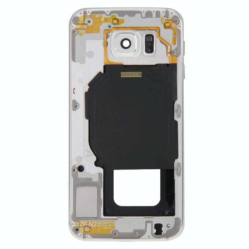 For Galaxy S6 / G920F Full Housing Cover (Front Housing LCD Frame Bezel Plate + Back Plate Housin...