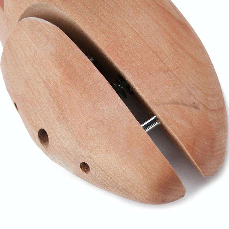 1pair Dutchwood Shoe Stretcher Expander Adjustable Anti-Wrinkle Shoe Last, Size: 41/42
