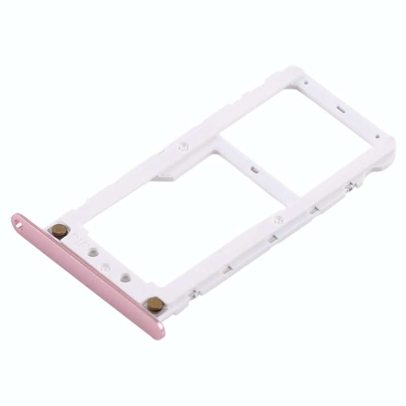 2 SIM Card Tray / Micro SD Card Tray for Xiaomi Redmi 5 Plus(Rose Gold)