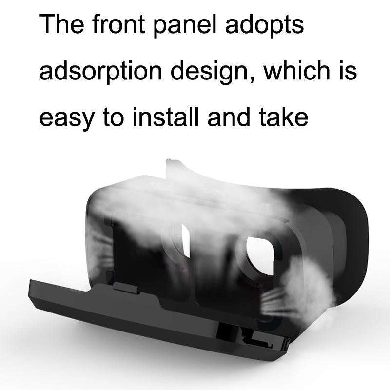 VR SHINECON G06A+B03 Handle Mobile Phone VR Glasses 3D Virtual Reality Head Wearing Gaming Digita...