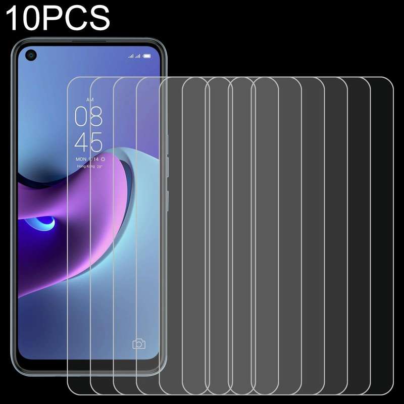 For Tecno Spark 7 Pro 10 PCS 0.26mm 9H 2.5D Tempered Glass Film