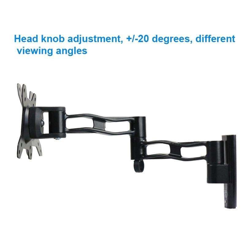 Gibbon Mounts L33 Monitor Bracket Wall Mounting Telescopic Rotating Aluminum Alloy TV Hanger