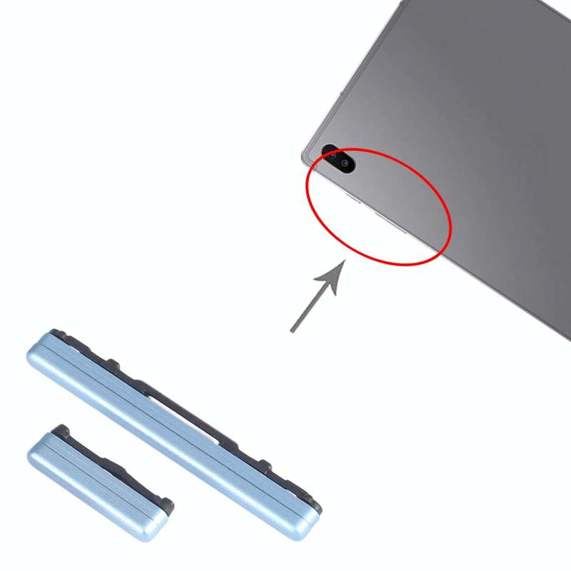 For Samsung Galaxy Tab S6 SM-T865 Original Power Button and Volume Control Button (Blue)