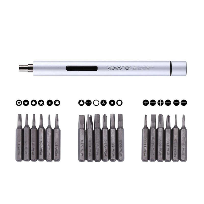 Wowstick 19 in 1 Dual Power Smart Hand Pen Screwdriver Kits  Precision Bits Repair Tool for Phone...
