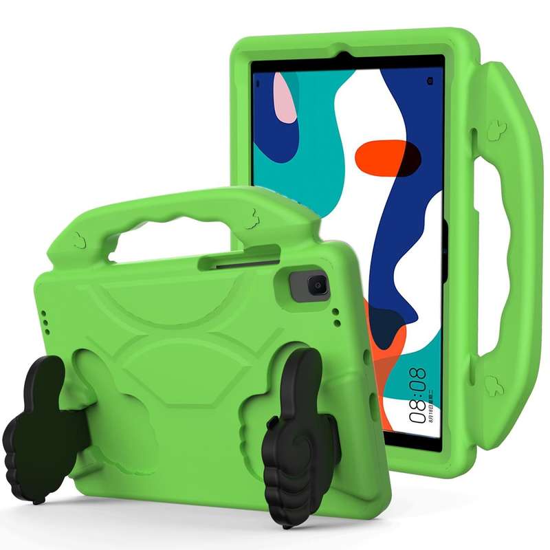 For Huawei MatePad 10.4 EVA Material Children Flat Anti Falling Cover Protective Shell with Thumb...